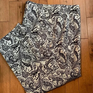 NWT  navy paisley pants XXXL